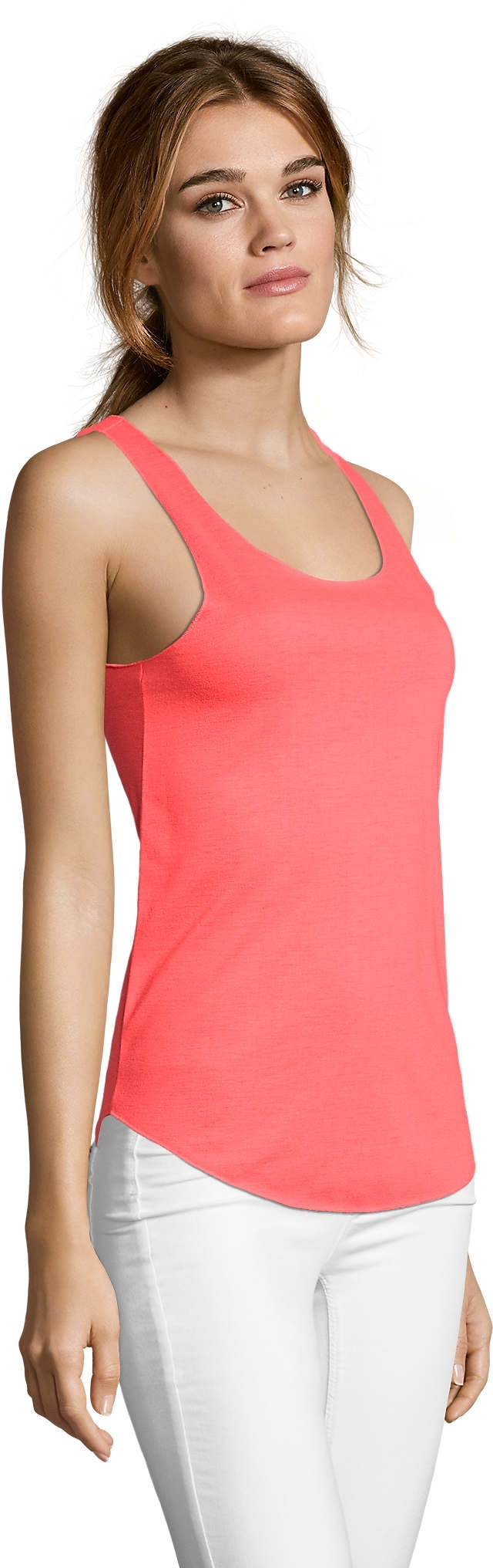 Майка женская Sol’s Jade 02944153 M/L коралловая фото 