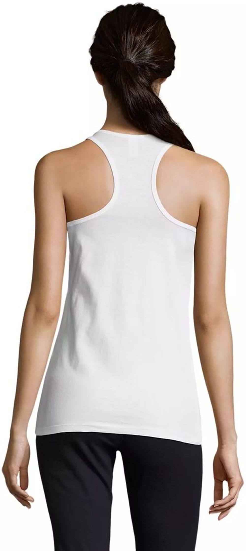 Майка женская Sol’s Justin Women 1826102 S белая фото 