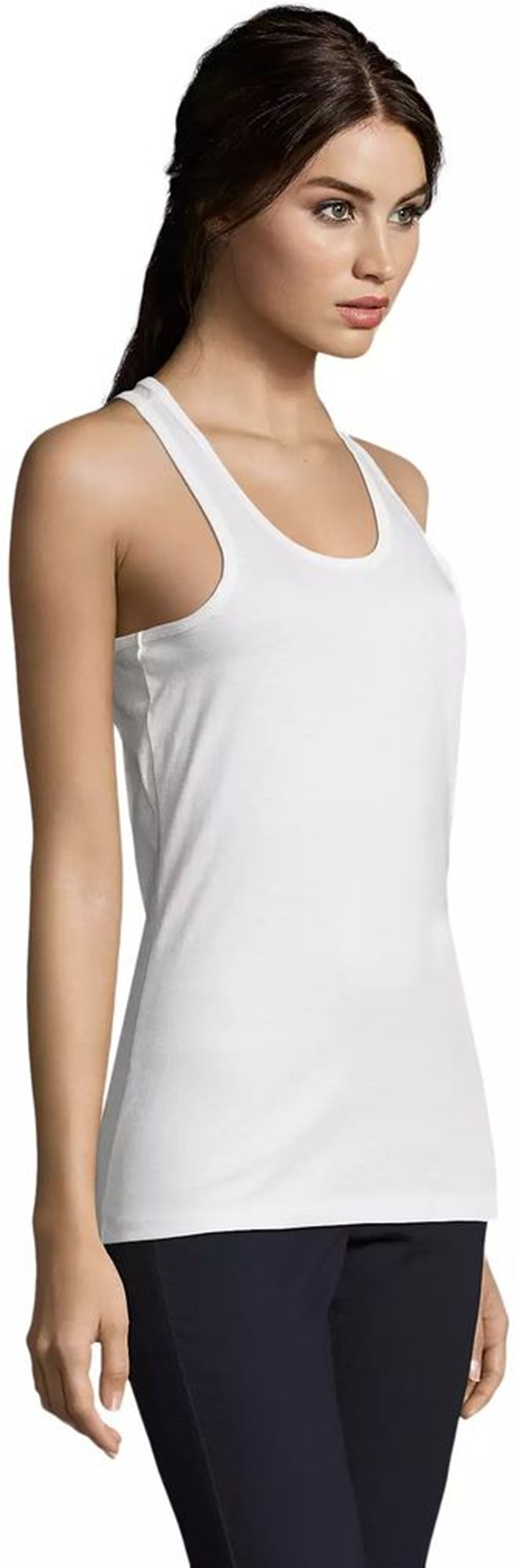 Майка женская Sol’s Justin Women 18261022 2XL белая фото 