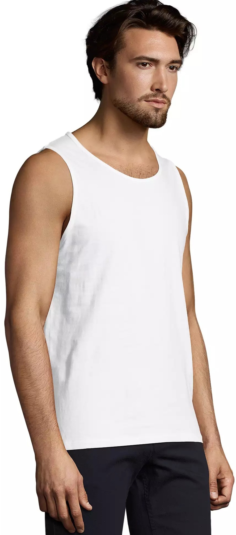 Майка мужская Sol’s Justin 11465102 S белая фото 