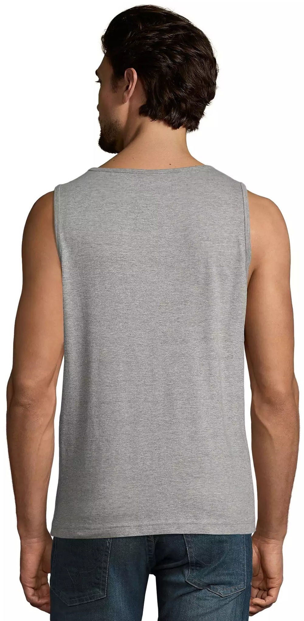 Майка мужская Sol’s Justin 114653502 2XL серый фото 