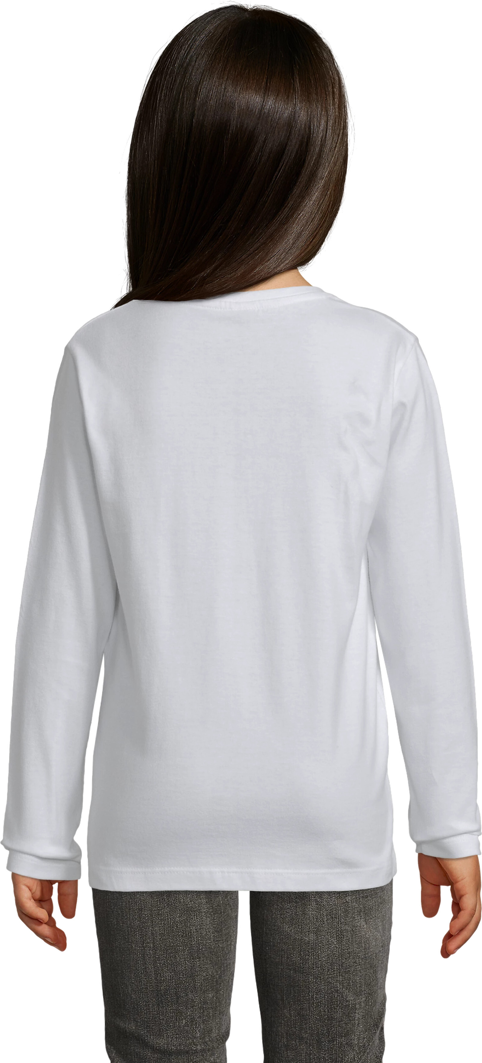 Лонгслів бавовняний дитячий Sol’s Imperial Lsl Kids 0294710210A 10-11р білийфото2