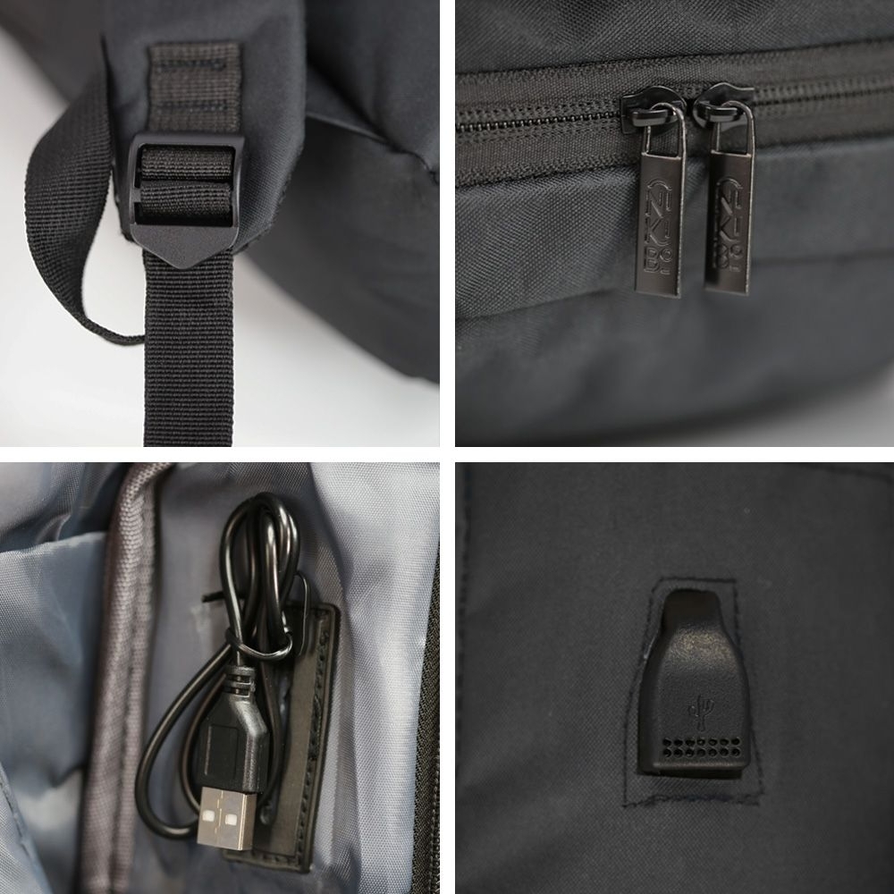 Рюкзак NikiBo Classic 14L 30010105-01 чорнийфото6