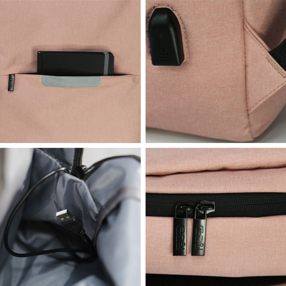 Рюкзак NikiBo Lite 15L 30010205-12 персиковийфото4