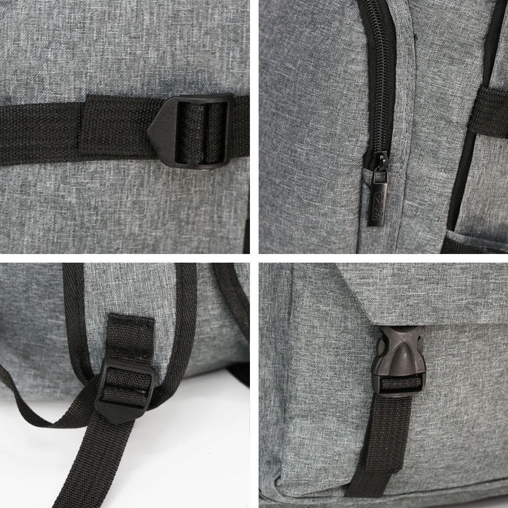 Рюкзак NikiBo Modern 15L 30010405-07 сірийфото4