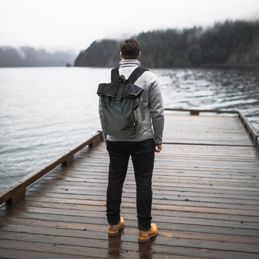 Рюкзак NikiBo Trend 15L 30010705-01 чорнийфото8