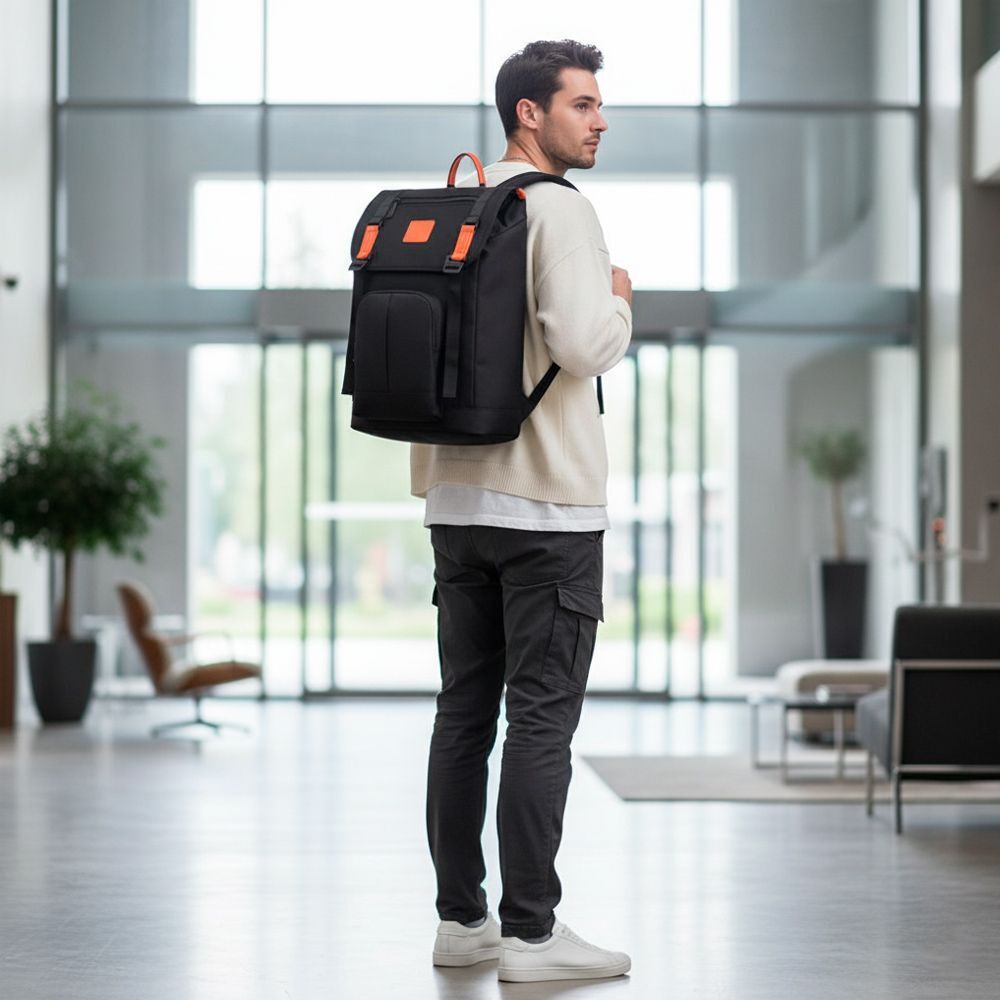 Рюкзак NikiBo Metro 30010905-01 чорнийфото10