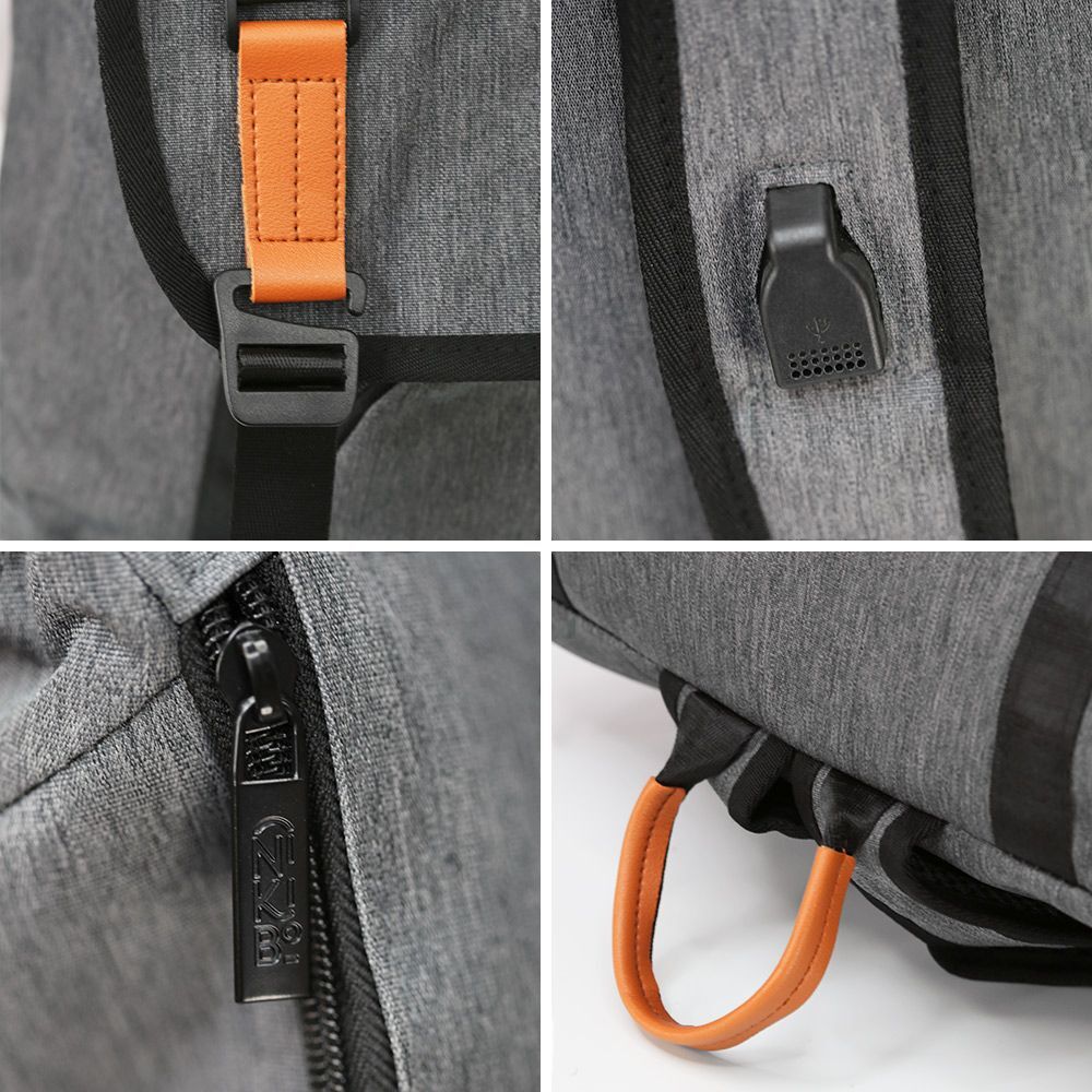 Рюкзак NikiBo Metro 30010905-07 сірийфото8