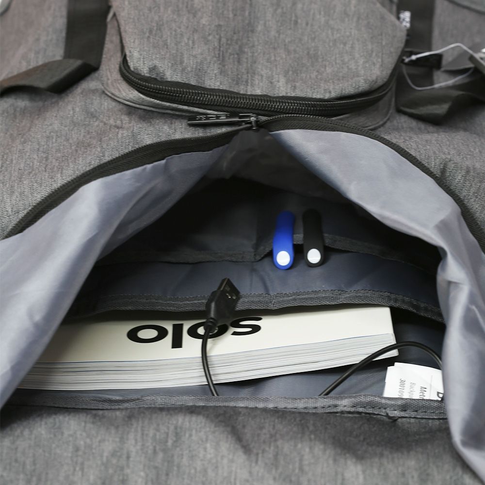 Рюкзак NikiBo Metro 30010905-07 сірийфото7