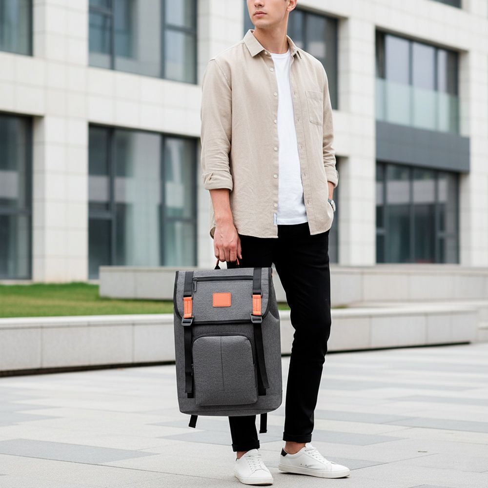 Рюкзак NikiBo Metro 30010905-07 сірийфото10