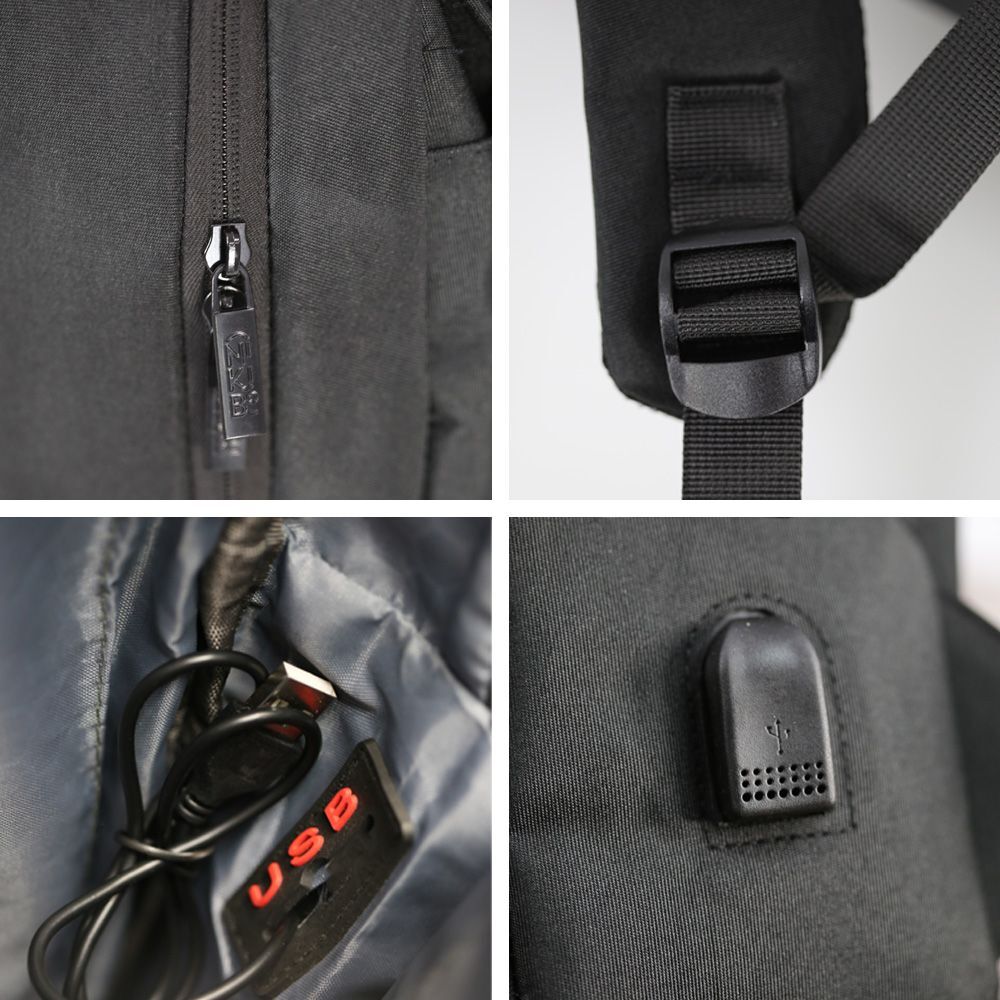 Рюкзак NikiBo Studio 16L 30011005-01 чорнийфото5