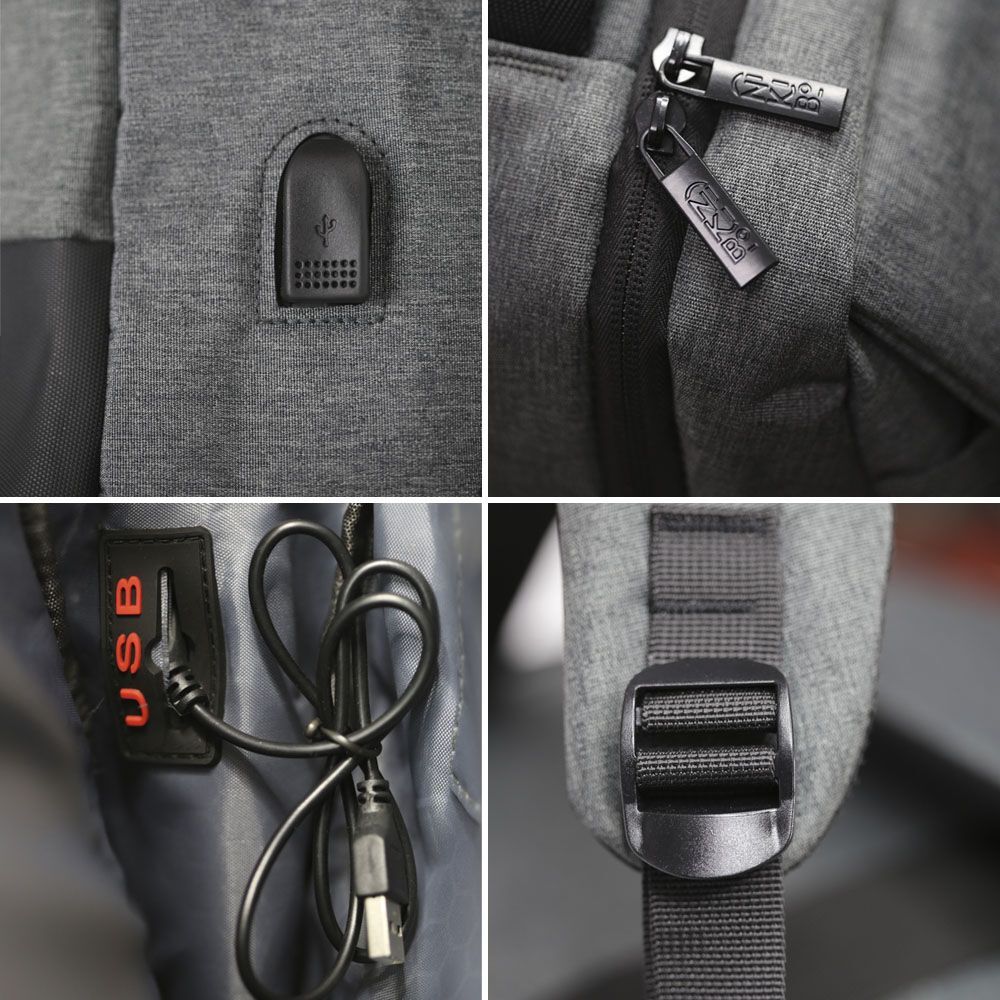 Рюкзак NikiBo Studio 16L 30011005-07 сірийфото4