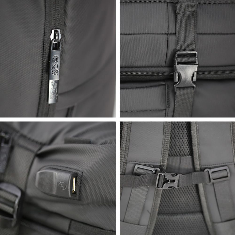 Рюкзак NikiBo Journey 20-30L 30012505-01 чорнийфото7