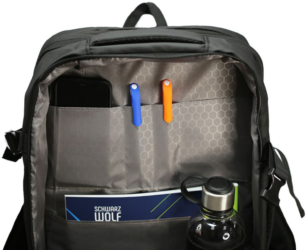 Рюкзак NikiBo Journey 20-30L 30012505-01 чорнийфото4