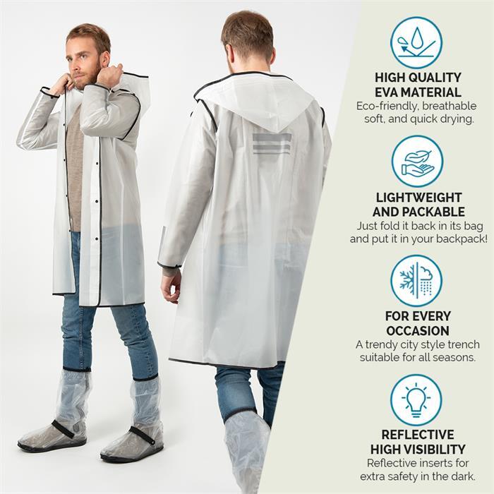 Дощовик Perletti City 14210001 L прозорийфото