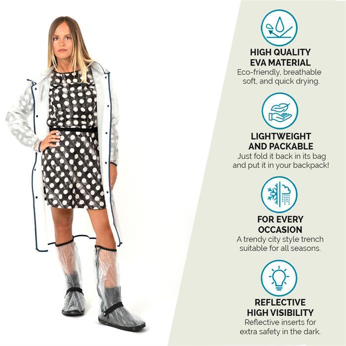 Дощовик Perletti City 14210003 S прозорийфото