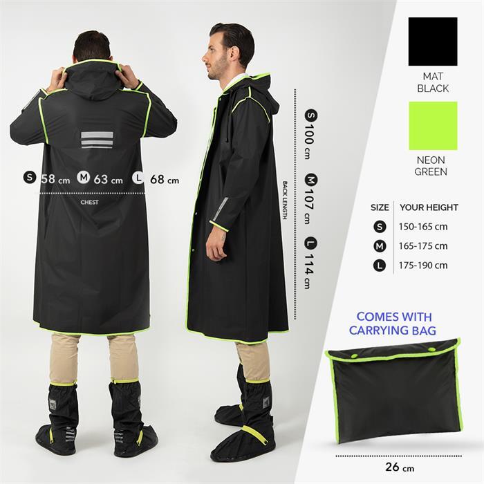 Дощовик Perletti City 14210109 M чорнийфото