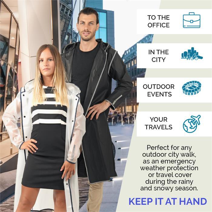 Дощовик Perletti City 14210109 M чорнийфото