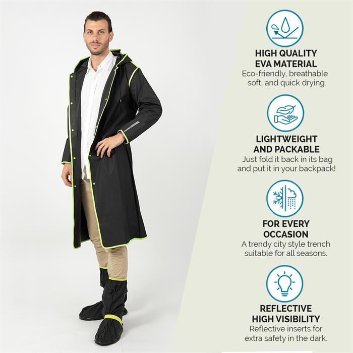 Дощовик Perletti City 14210109 L чорнийфото