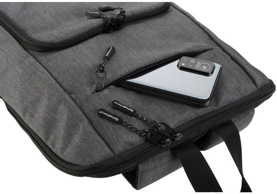 Рюкзак Schwarzwolf Pelion F3524100AJ3 сірийфото5