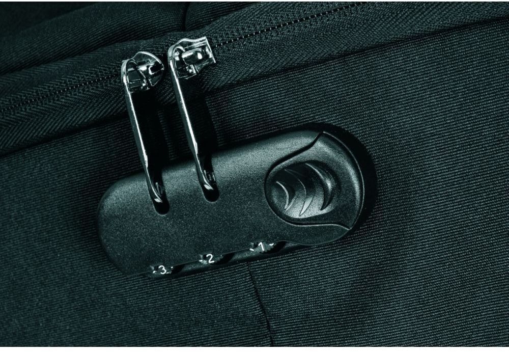 Рюкзак с функцією захисту від крадіжки Schwarzwolf Mareb F3517900AJ3 чорнийфото5