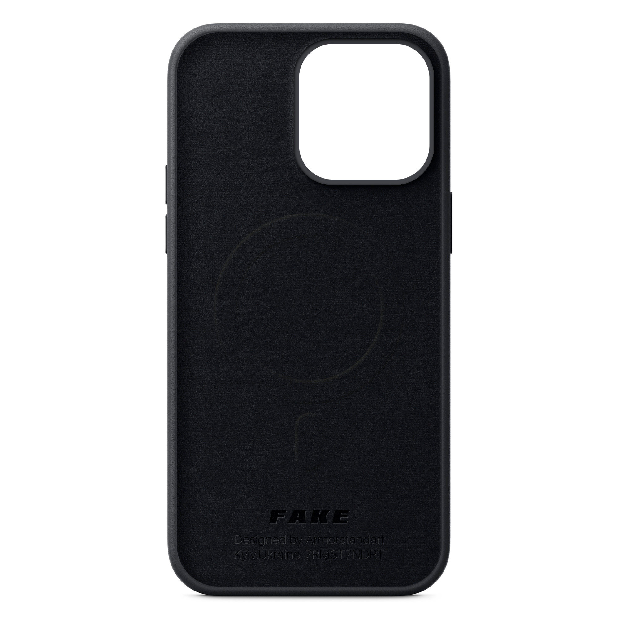 Чехол ArmorStandart FAKE Leather Case для Apple iPhone 13 Pro Black (ARM61373) фото 2