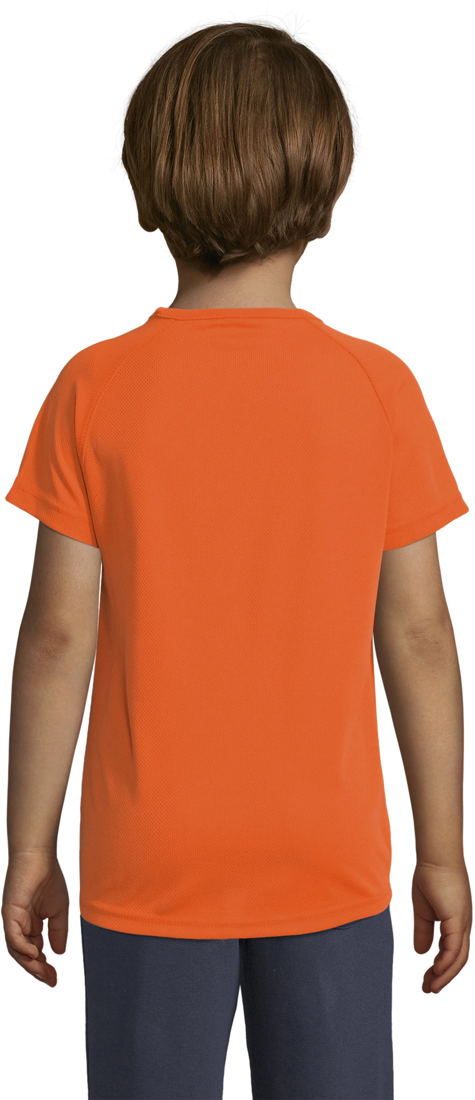 Футболка спортивна дитяча Sporty Kids 8-9р помаранчевафото2