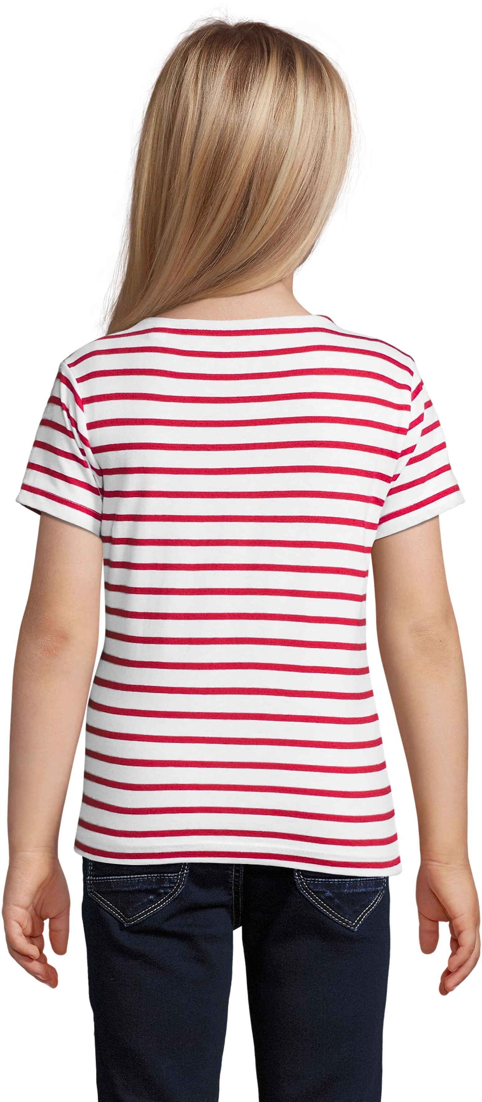 Футболка бавовняна дитяча Miles Kids 10-11р біла/червонафото2