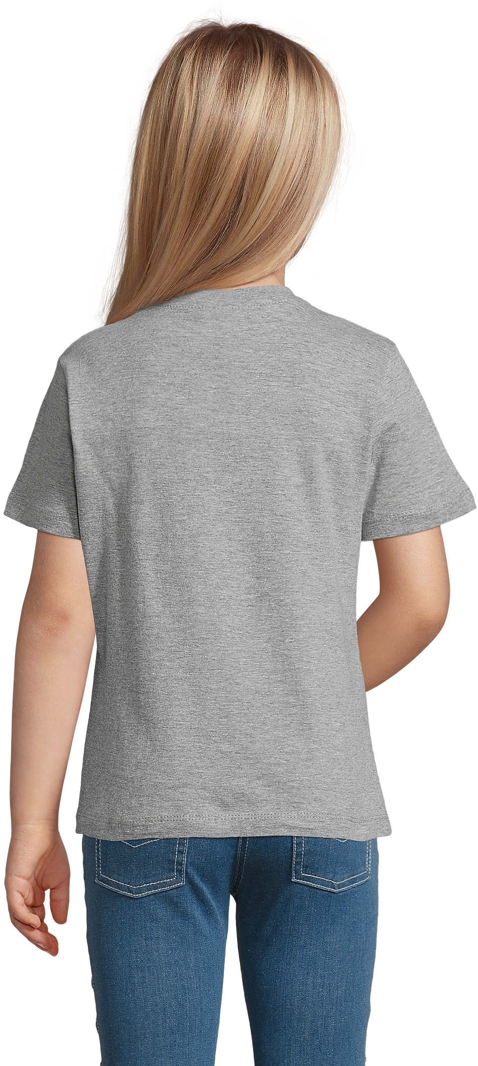 Футболка хлопковая детская Sol’s Regent Kids 1197035002A 2-3р серая фото 