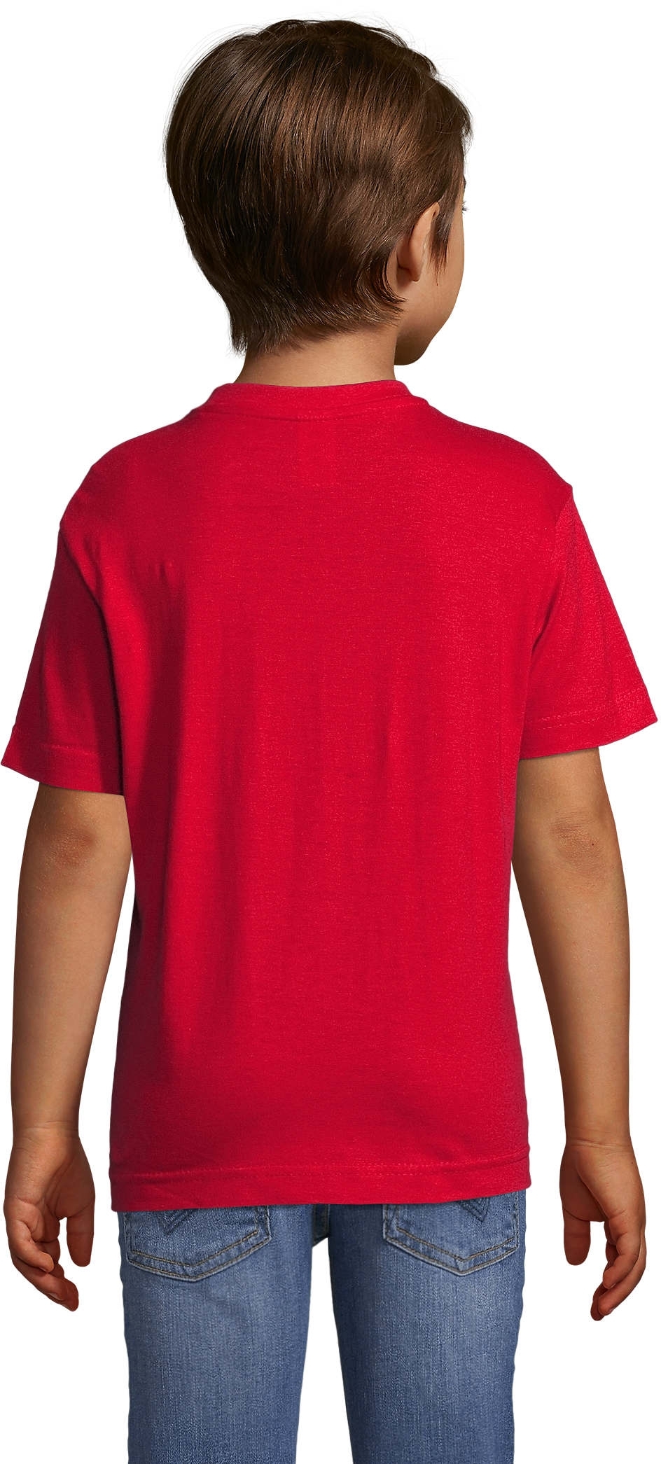 Футболка хлопковая Sol’s Regent Kids 1197014508A 8-9р красная фото 2