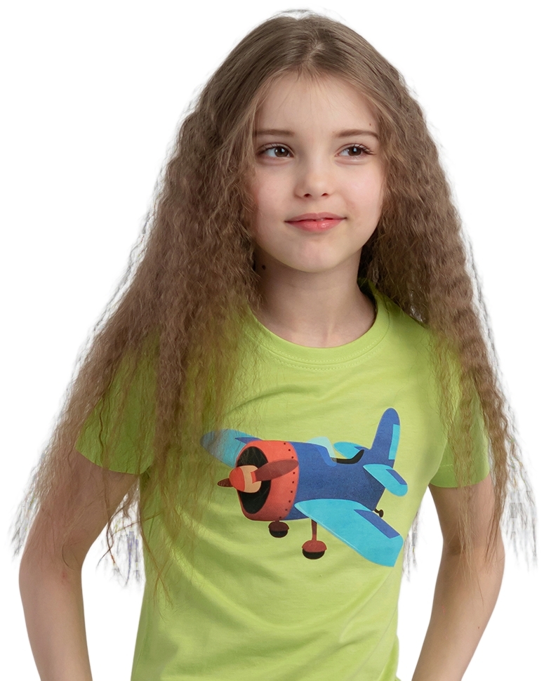 Футболка бавовняна дитяча Regent Kids 2-3р зеленафото2