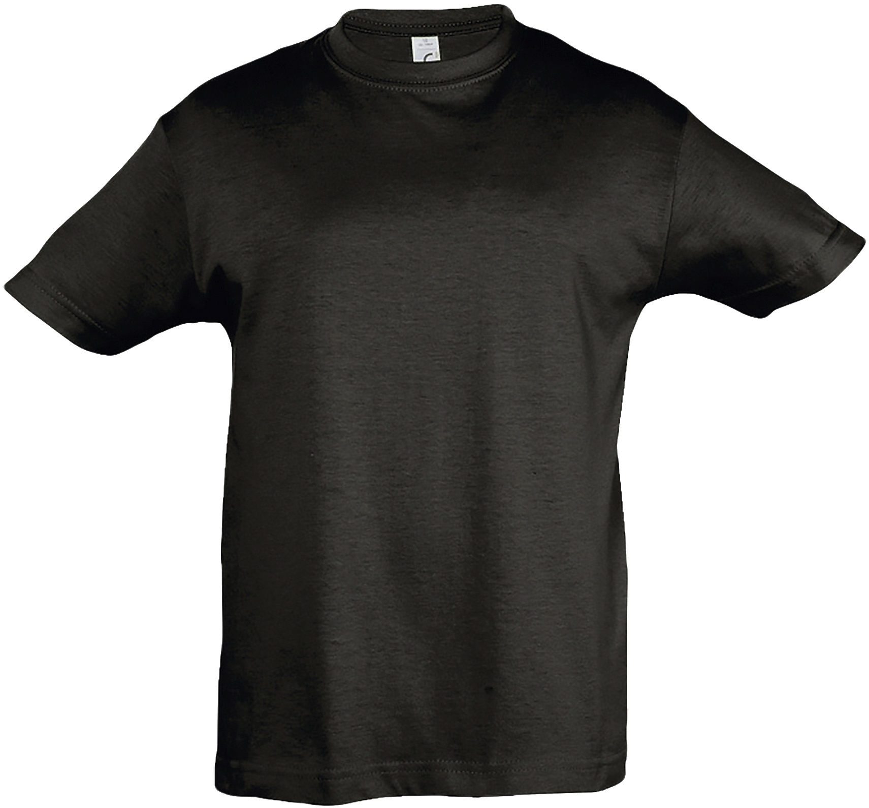 Футболка бавовняна дитяча Regent Kids 6-7р чорнафото3