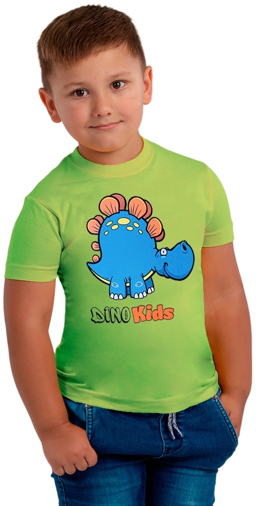 Футболка бавовняна дитяча Cherry 2-3р зеленафото3