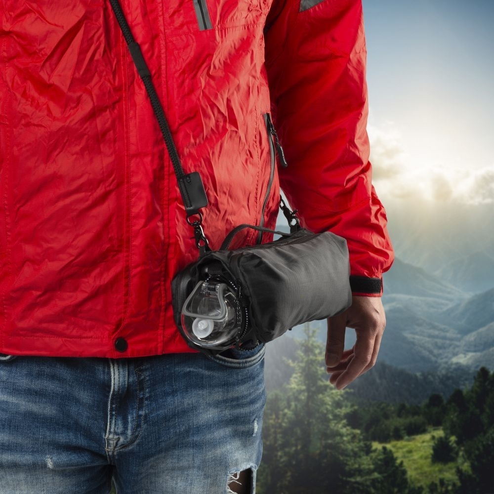 Сумка через плече Schwarzwolf Kailas F7700200AJ3 чорнафото