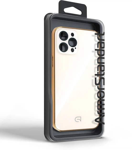 Чехол ArmorStandart Replica MagSafe для Apple iPhone 12 Pro Max Beige Gold (ARM76177) фото3