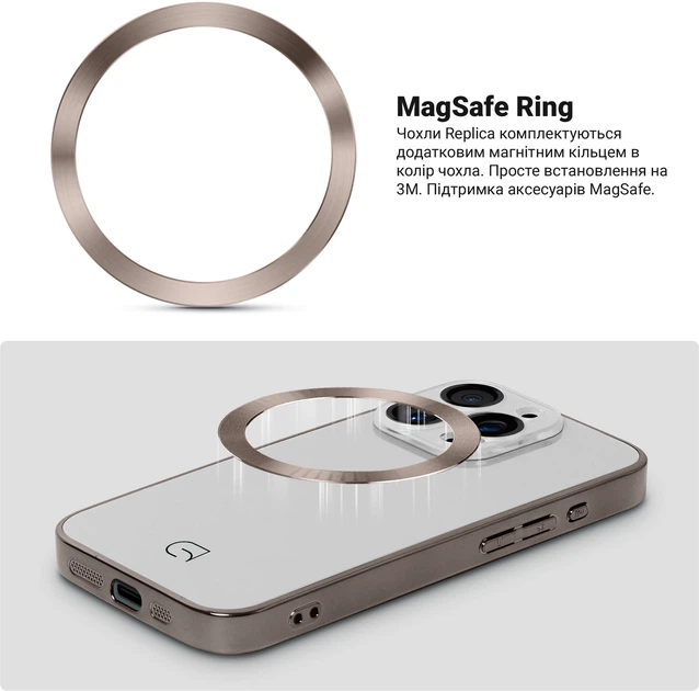 Чехол ArmorStandart Replica MagSafe для Apple iPhone 12 Pro Max White (ARM76181) фото 