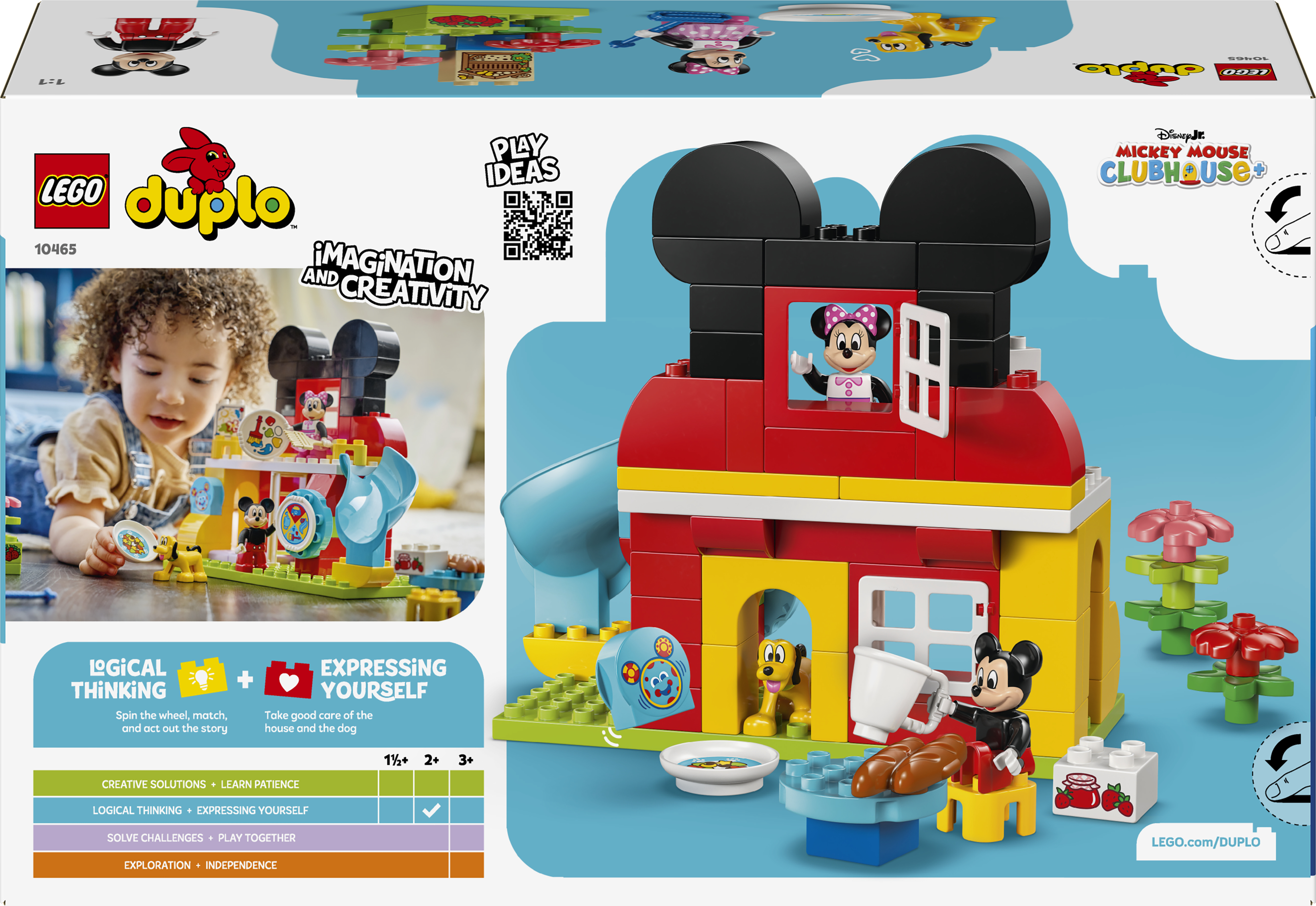 LEGO 10465 DUPLO Disney Міккі Маус: Клубний будинок з Мінні та Плутофото14