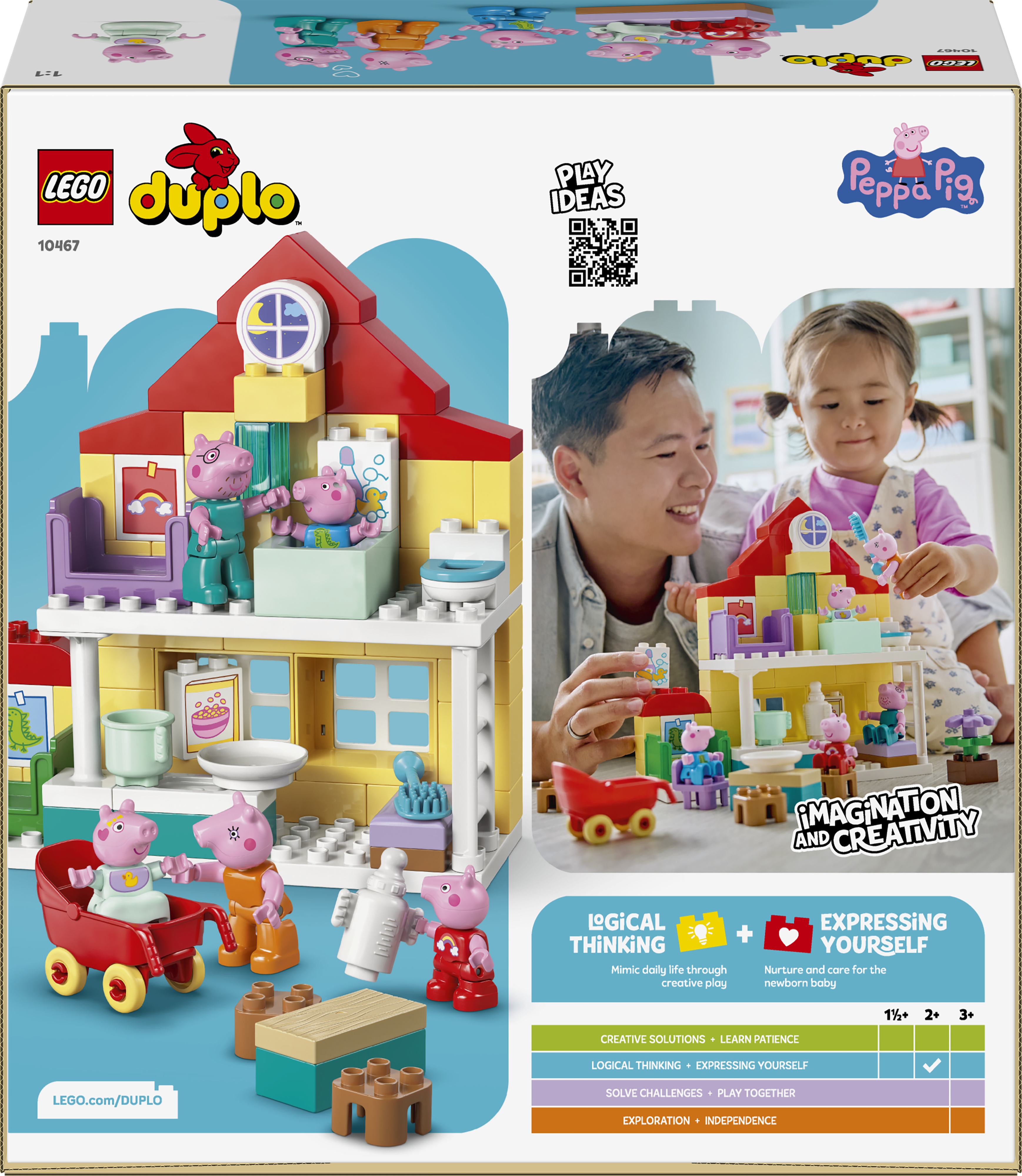 LEGO 10467 DUPLO Peppa Pig Сімейний будинокфото12