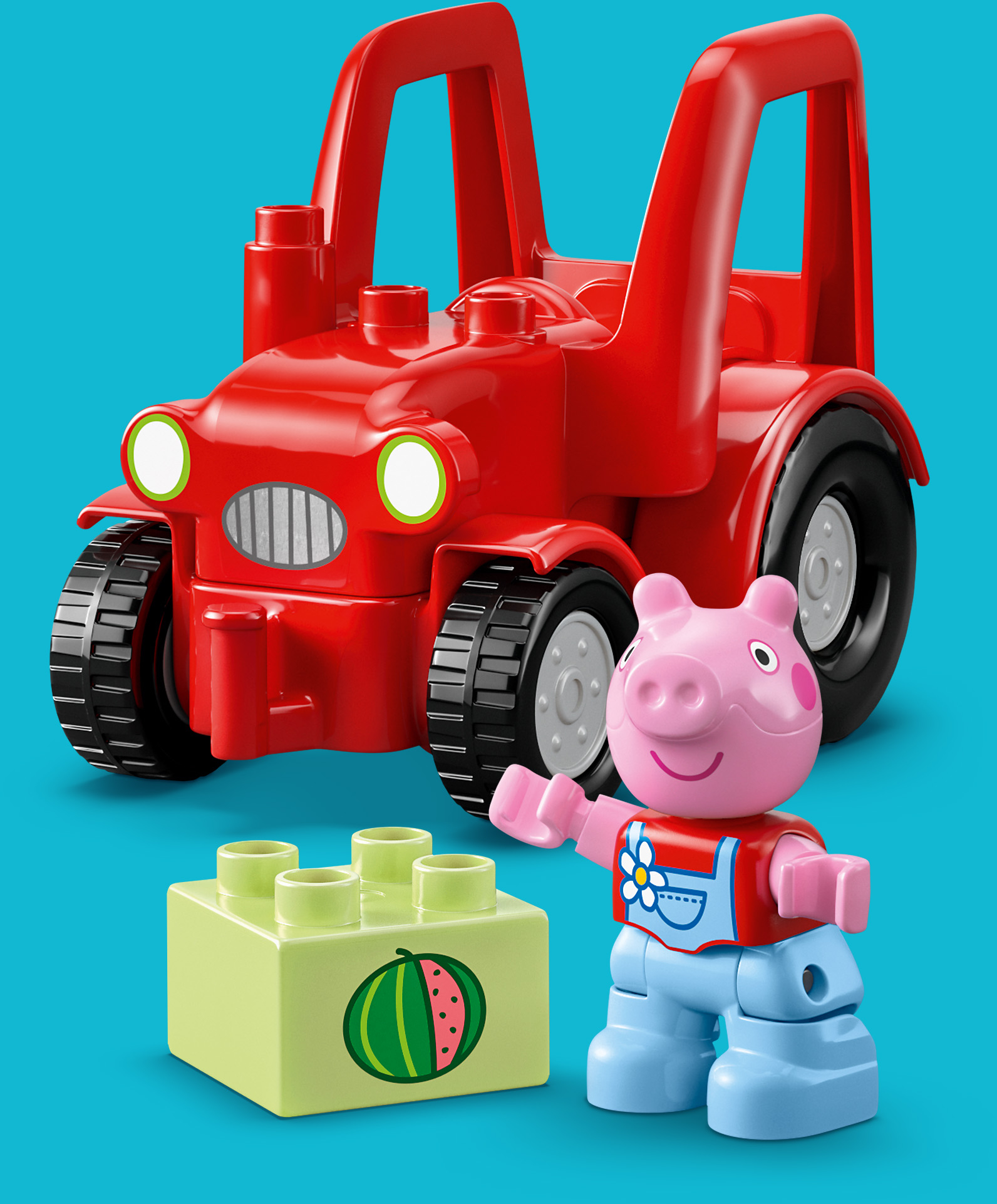 LEGO 10468 DUPLO Peppa Pig Трактор и рынок фото 10