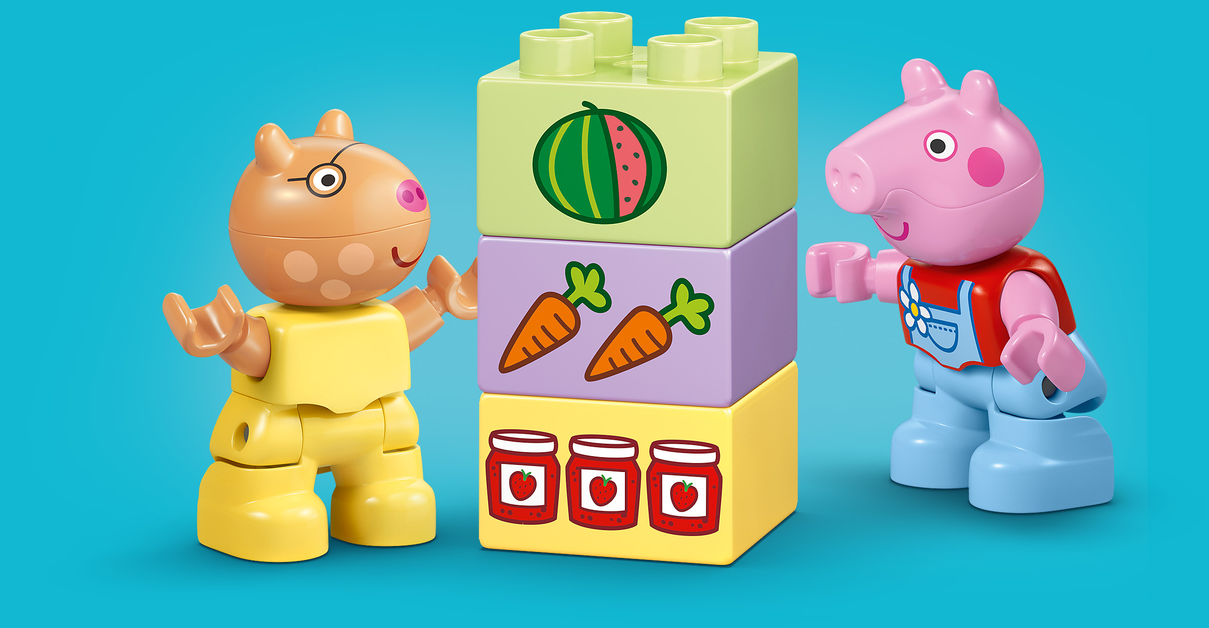 LEGO 10468 DUPLO Peppa Pig Трактор и рынок фото 11