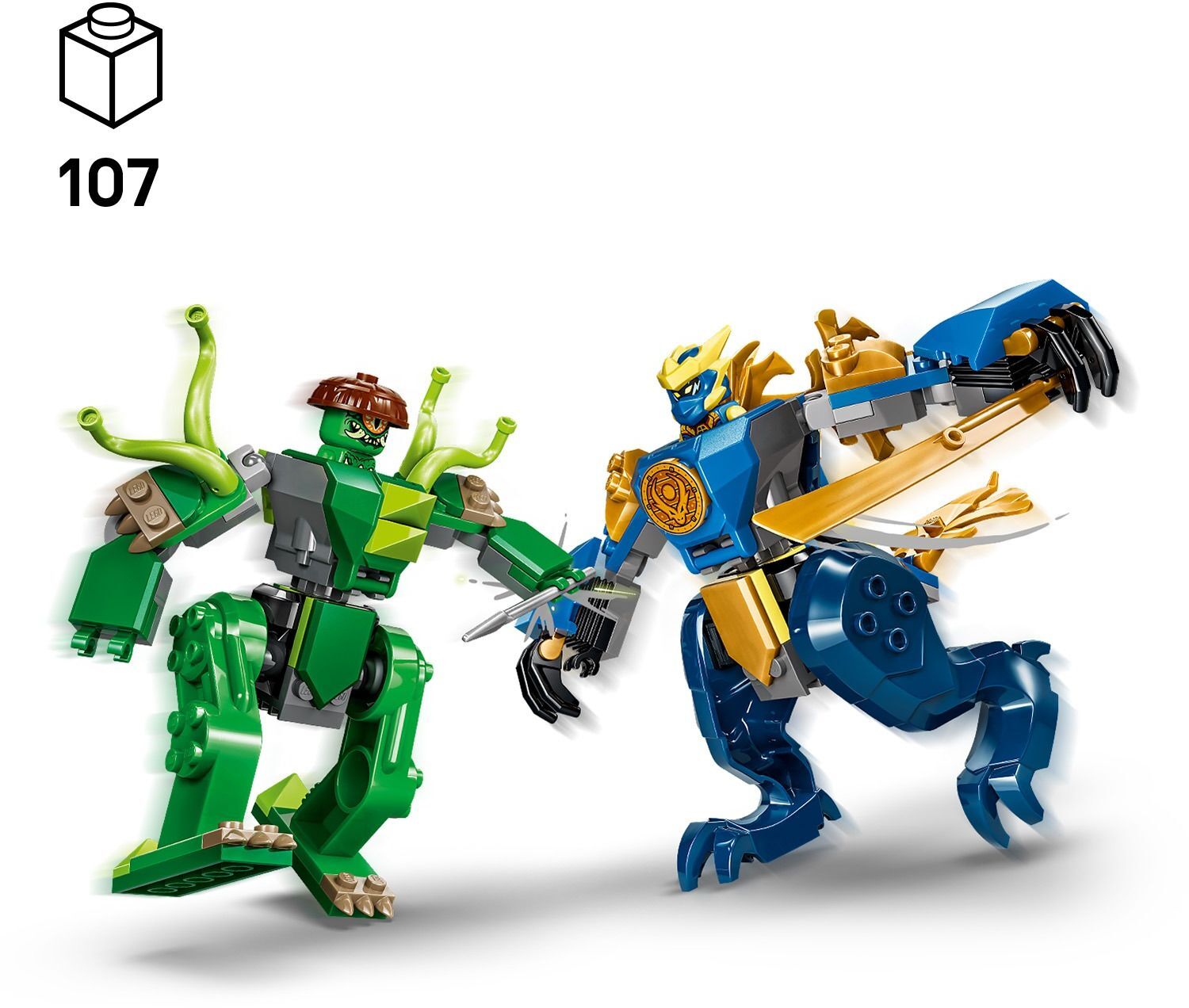 LEGO 71853 Ninjago Битва работа дракона Джея фото 2