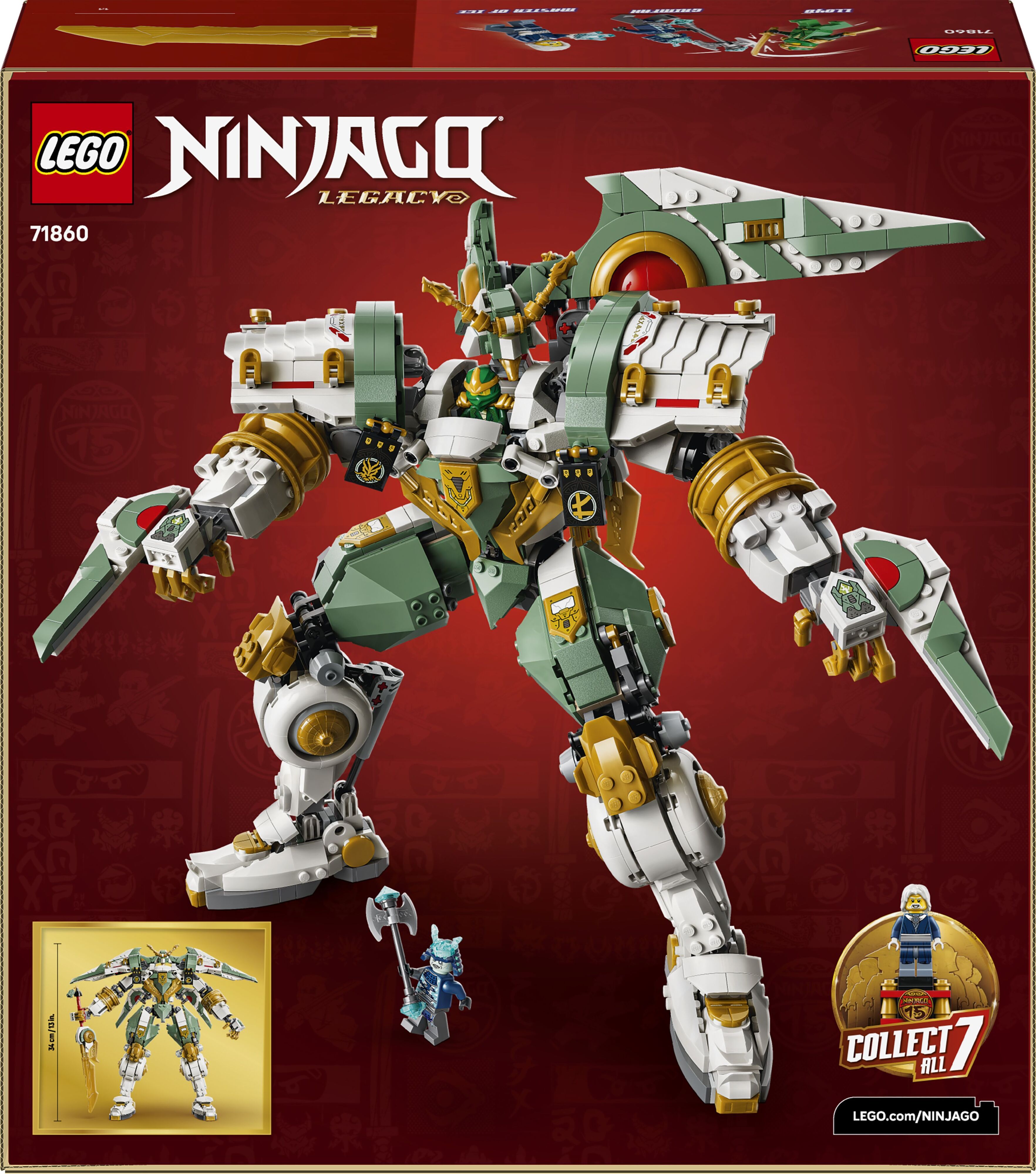LEGO 71860 Ninjago Робот-титан Ллойда до 15-річчяфото16