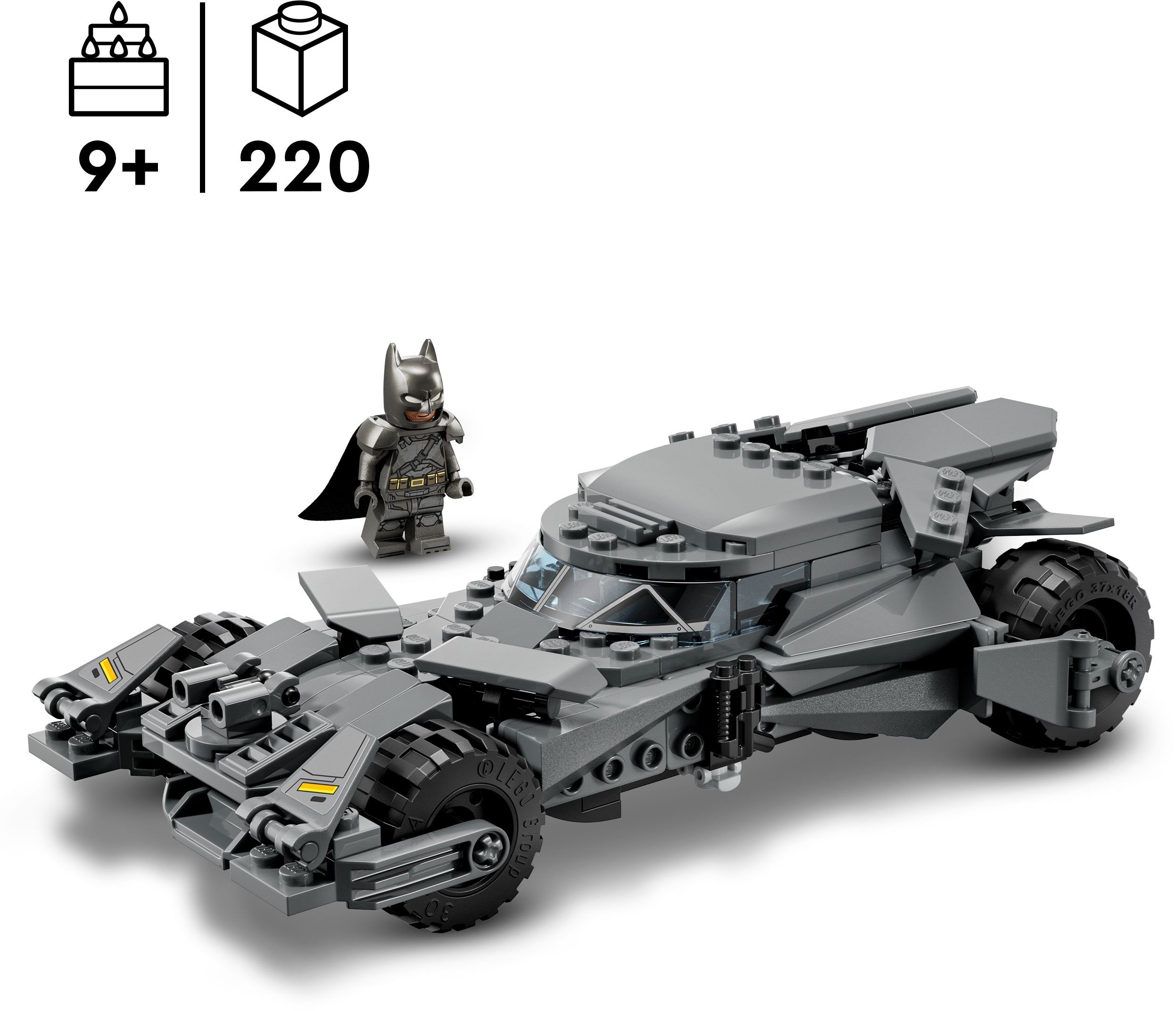 LEGO 76331 Super Heroes Бэтмобиль из фильма «Бэтмен против Супермена» фото 2