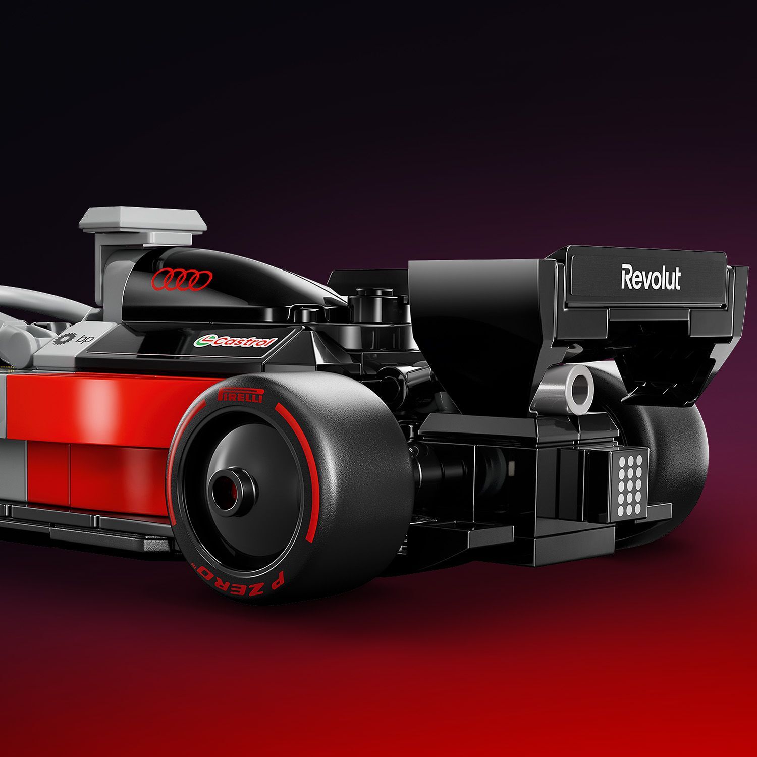 LEGO 77259 Speed ​​Champions Гоночный автомобиль Audi Revolut F1 Team R26 фото 13