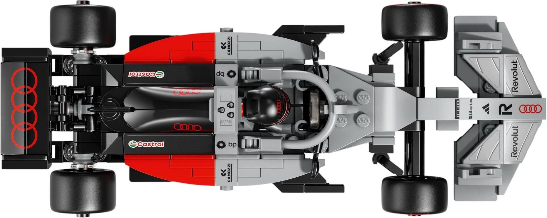 LEGO 77259 Speed ​​Champions Гоночный автомобиль Audi Revolut F1 Team R26 фото 3