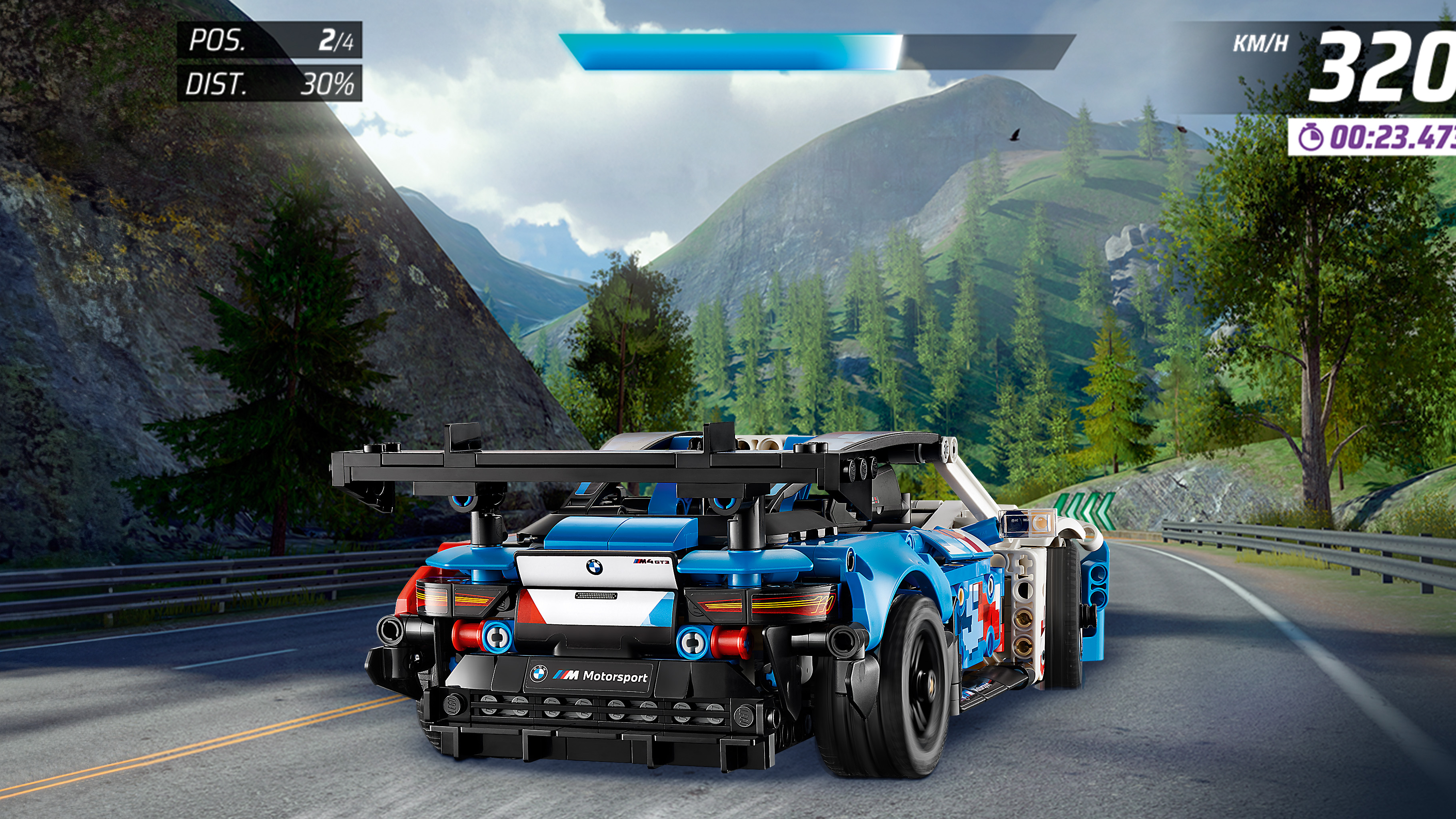 LEGO 42226 Technic Автомобиль для гонки BMW M4 GT3 EVO фото 11