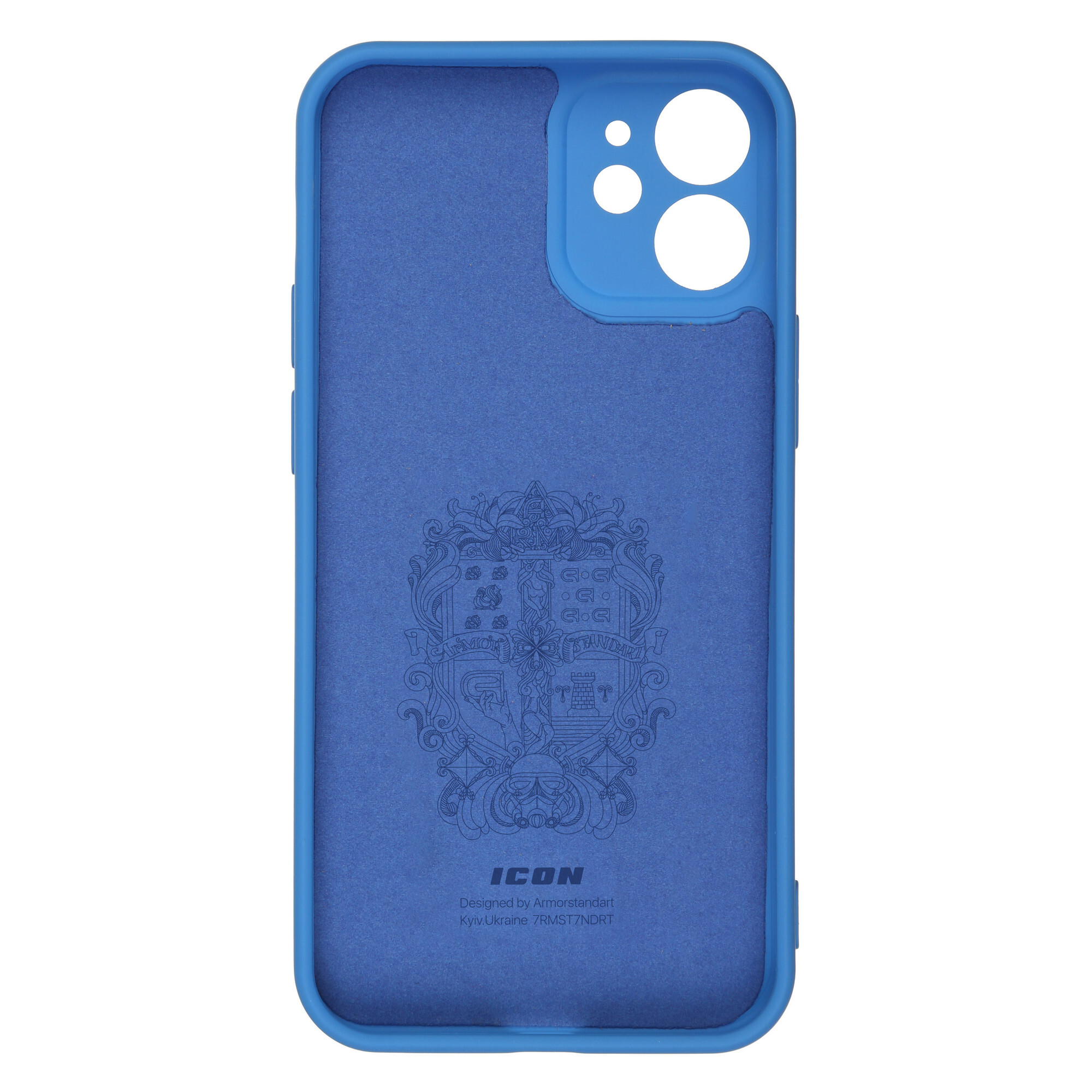 Чохол ArmorStandart ICON для Apple iPhone 12 Mini Camera cover Light Blue (ARM57481)фото2