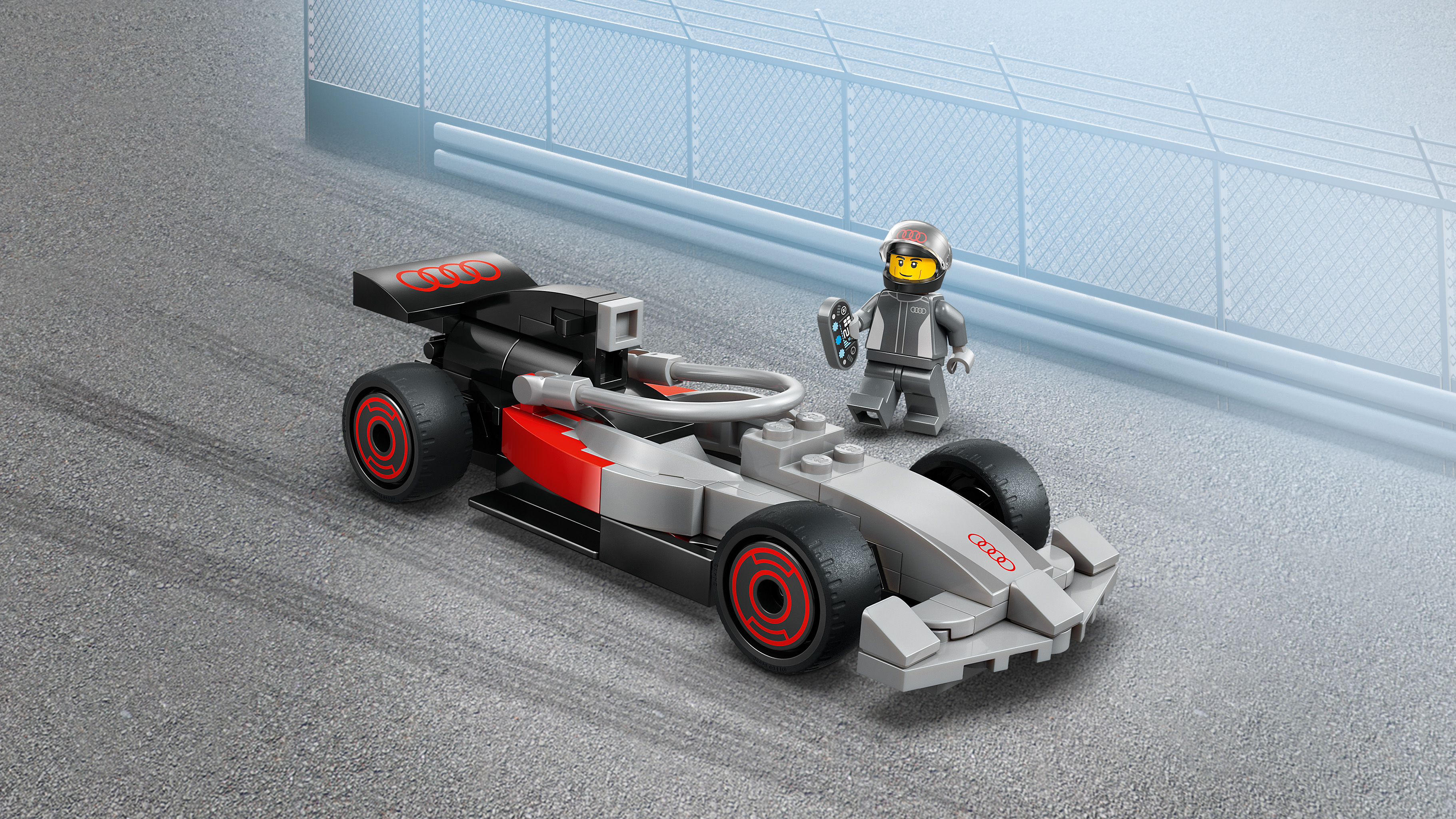 LEGO 60493 City Грузовик для демонстрации F1 с гоночным автомобилем Audi F1 фото 11