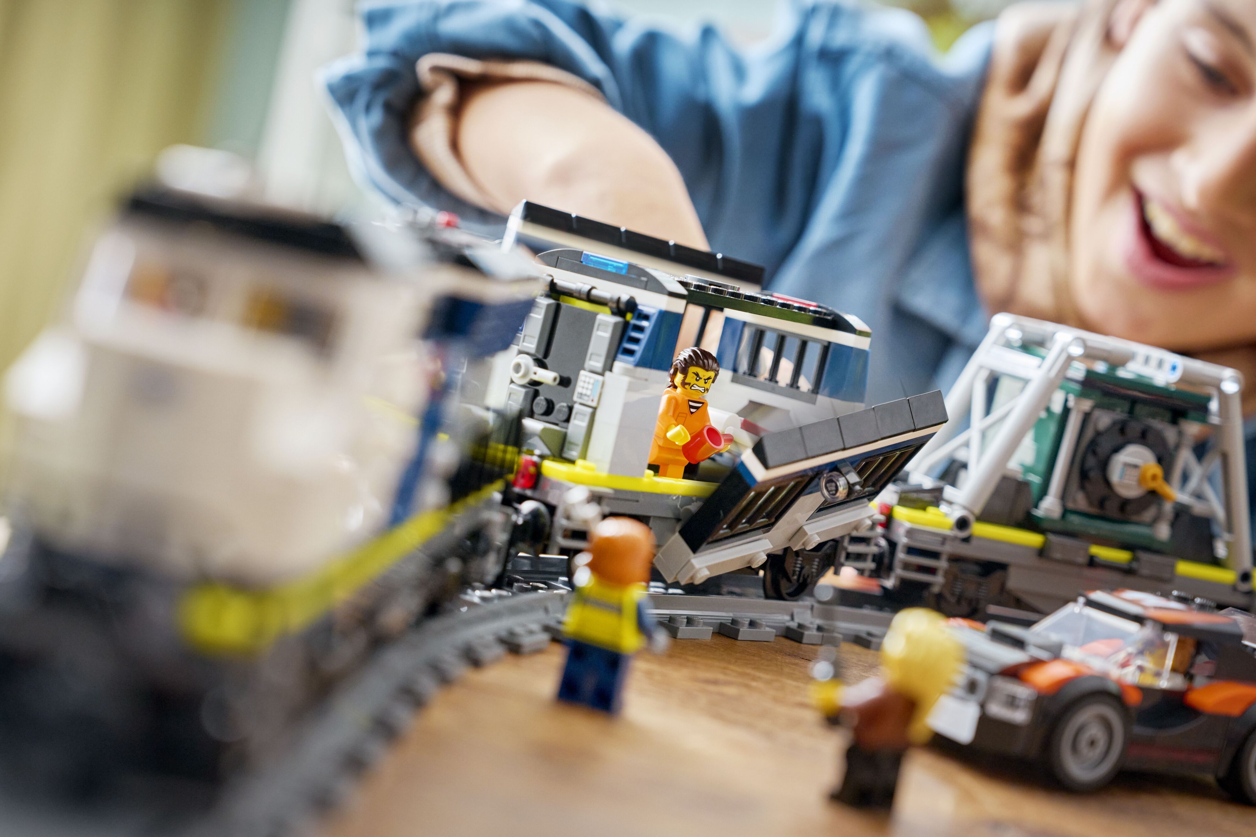 LEGO 60508 City Ограбление полицейского поезда фото 12