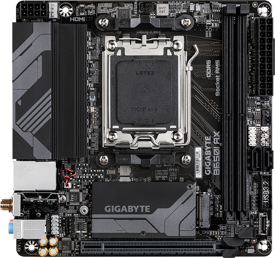 Материнская плата GIGABYTE B650I AX (B650I_AX) фото2
